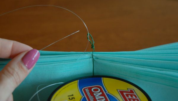 Tissue fishing line