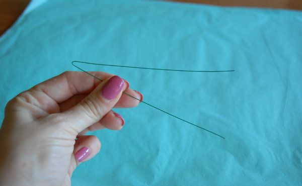 Tissue pom wire