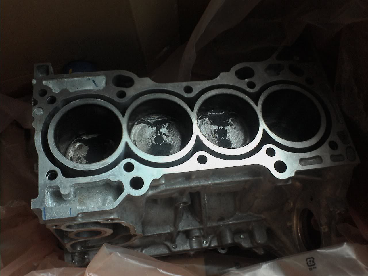 k24 crv ,block and head overheated for sale Honda / Acura K20a K24a