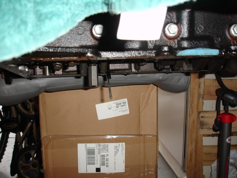 Canton oil pan and stock dip stick? Ford Mustang Forums