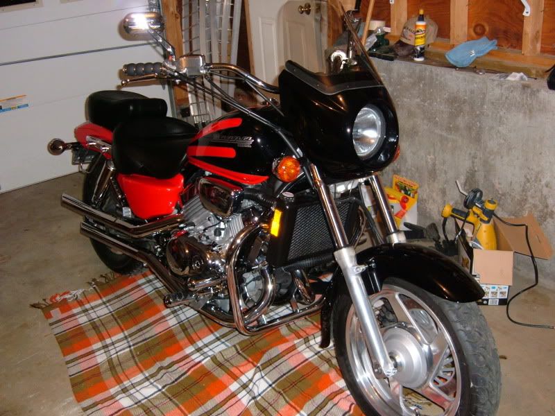 honda magna fairing