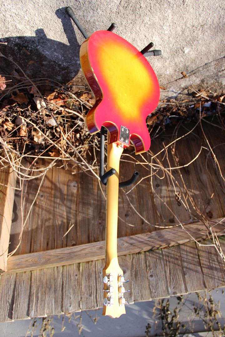 VINTAGE 1960'S NORMA ELECTRIC GUITAR HOLLOW BODY 4 SPLIT PICKUPS MIJ eBay