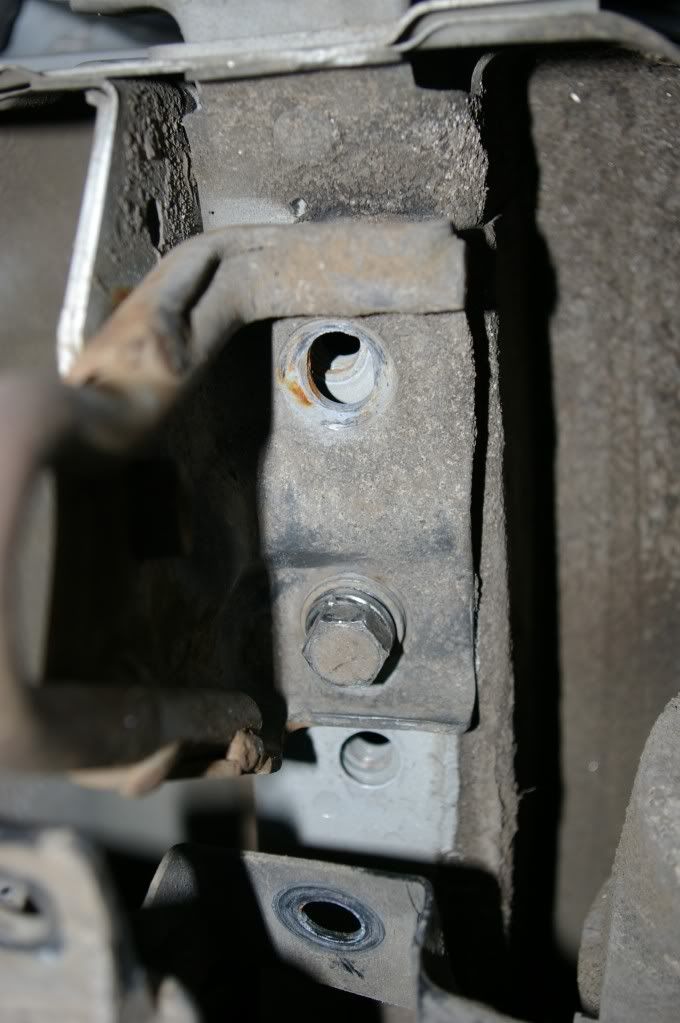 Help with rear tow hook bolt removal... installing hitch (pic) NASIOC
