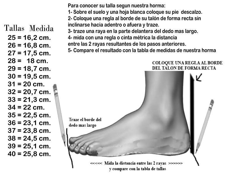 Convertir Medidas De Zapatos De Mexico A Usa