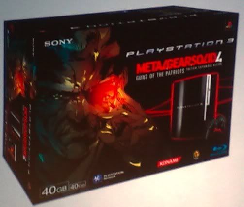 PS3 European MGS4 Bundle