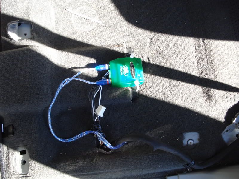 Need help wiring amp to stock radio Nissan Titan Forum