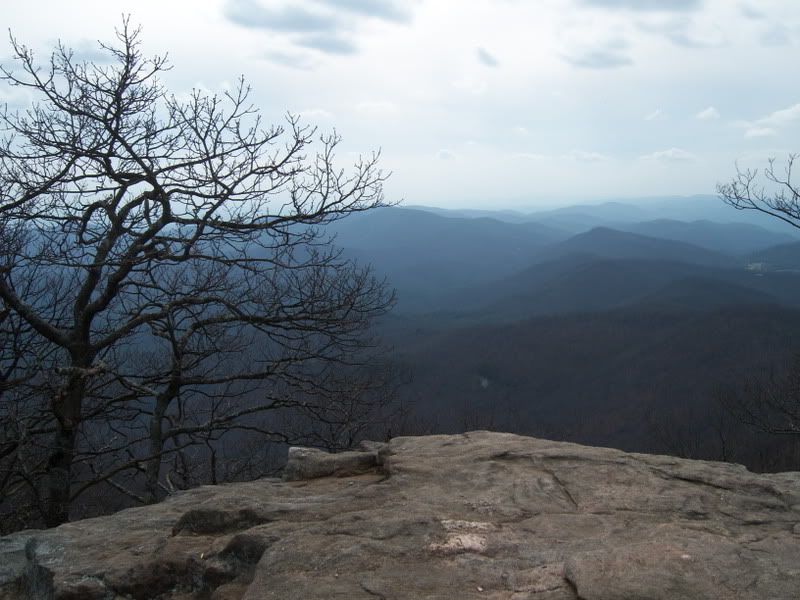 4,500ft highest point on Appalacian Trail in GA