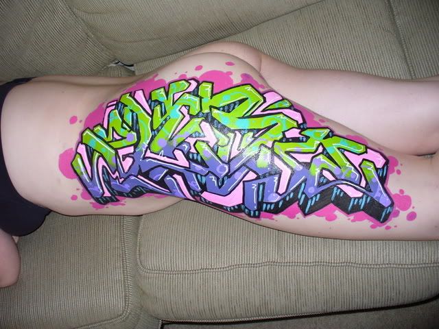 Graffiti Body Bomb