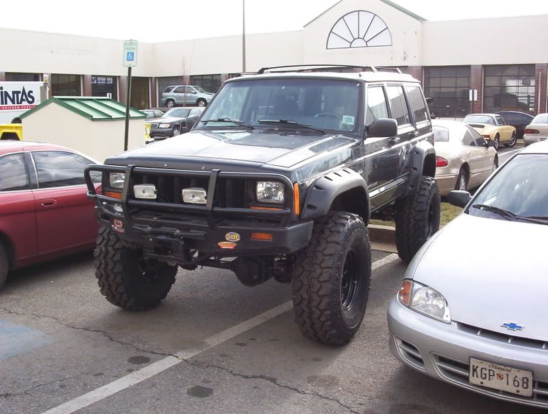 JK Rubicon axles in XJ Pirate 4x4