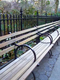 Park Bench MSP NYC