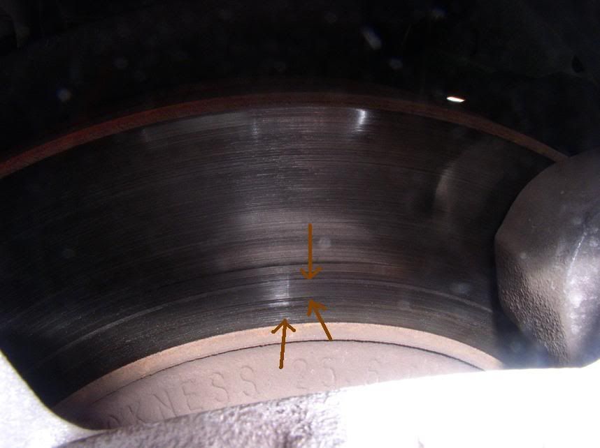 Brake lining thickness Chevy Colorado & GMC Canyon