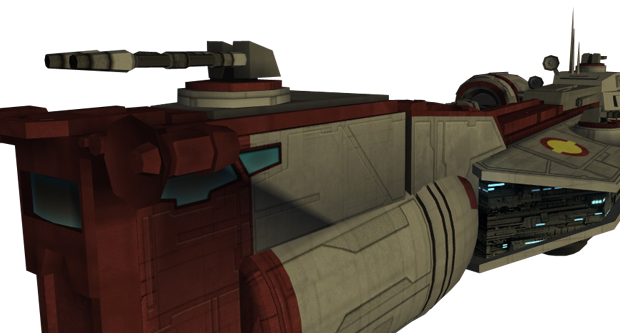 Star Wars Republic Frigate. Special thanks to DT of Star