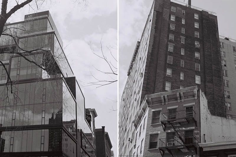 landing in NYC, ilford xp2, nikon f3hp, 12fv