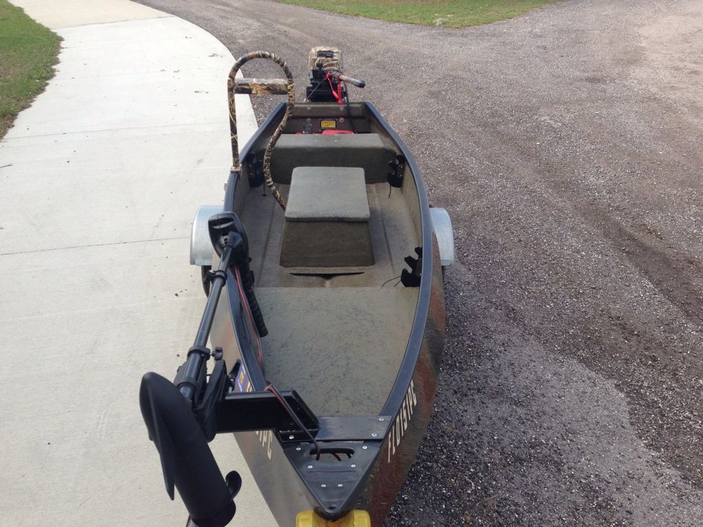SOLD/EXPIRED 13' Custom Gheenoe (BMT) Dedicated To The Smallest Of Skiffs