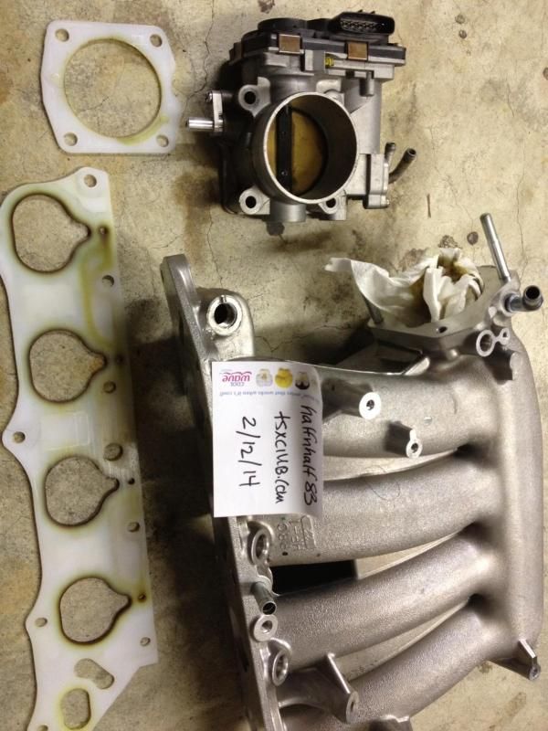 WA FS RRC intake manifold/TLS tb setup 8th Generation Honda Civic