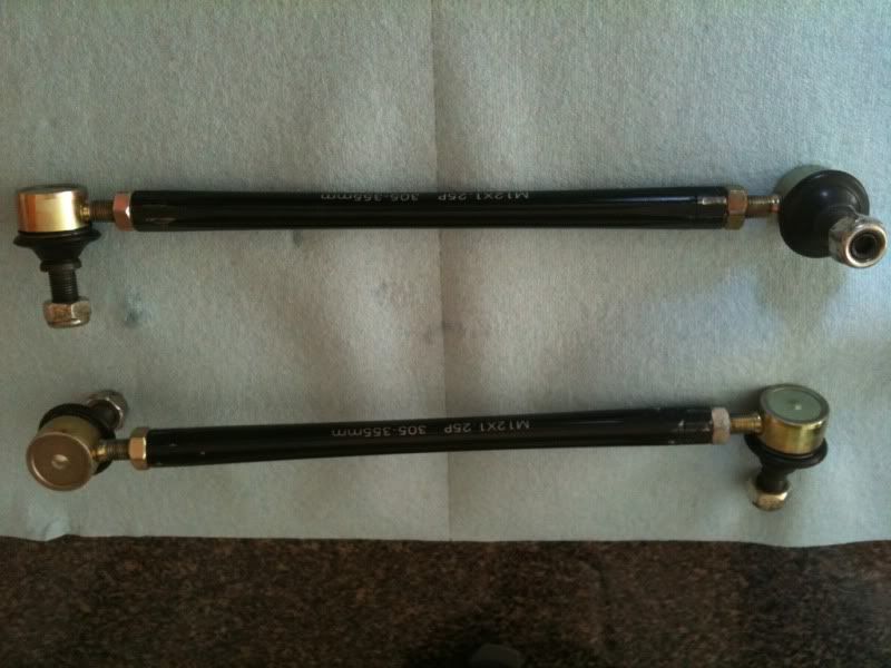 FS Ksport adjustable sway bar endlinks and MKVI GTI headlight switch