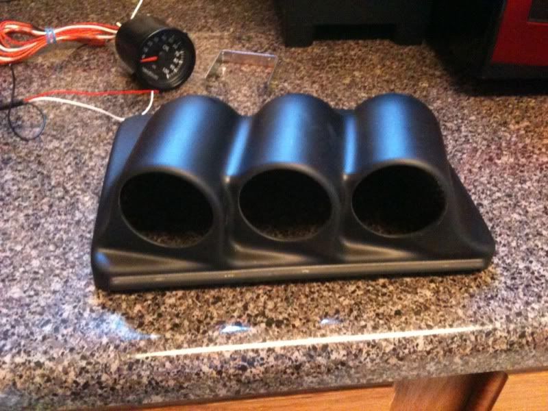 FS Newsouth triple gauge pod/ Newsouth Oil Pressure gauge w/ 42DD oil relocation kit VW