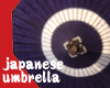 japanese umbrella purple