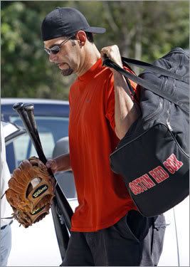 mike lowell spring training 2008
