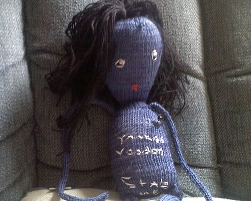 yankee knitting doll