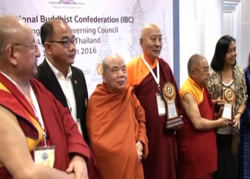 Pertemuan Konfederasi Buddhis Internasional 1 - 4 Maret 2016, Ayutthaya, Thailand. 