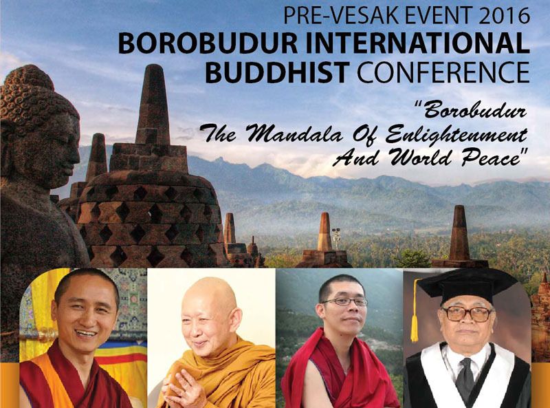 Konferensi Buddhis Internasional Borobudur, 19 Mei 2016.