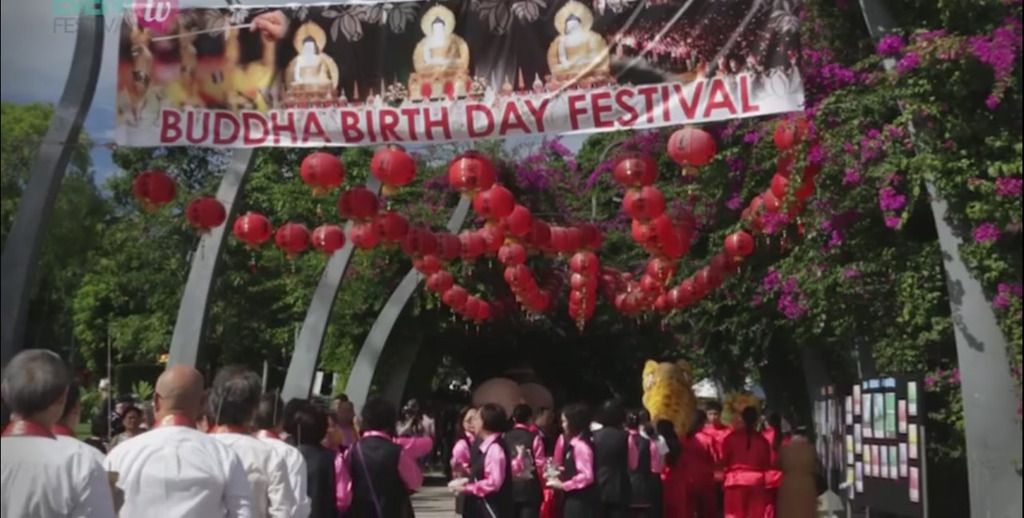 Buddha Birthday Festival 2016 di Brisbane, Queensland, Australia. Foto: Youtube Event Festival TV