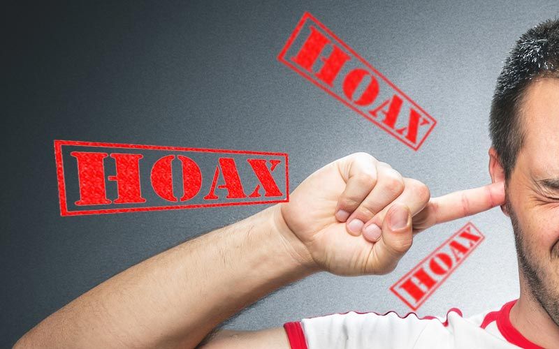 Jangan dengarkan hoax!
