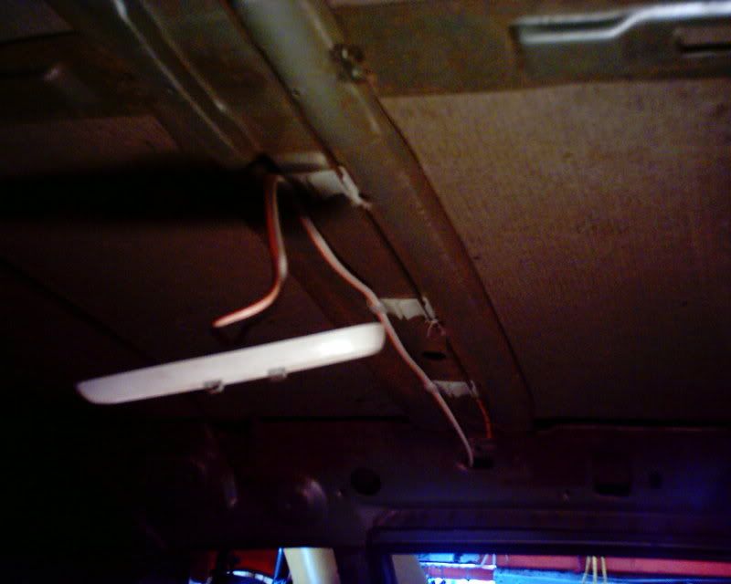 Need photo of Dome light wires routing? | Chevy Nova Forum