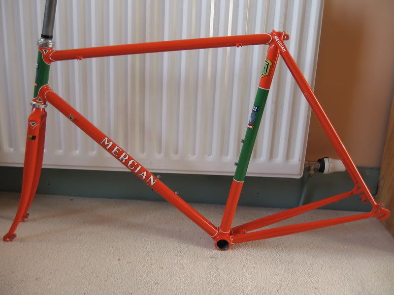 Sloping bike online frame