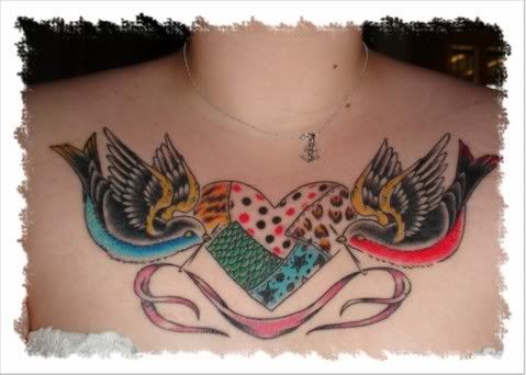 birds and heart tattoo_6