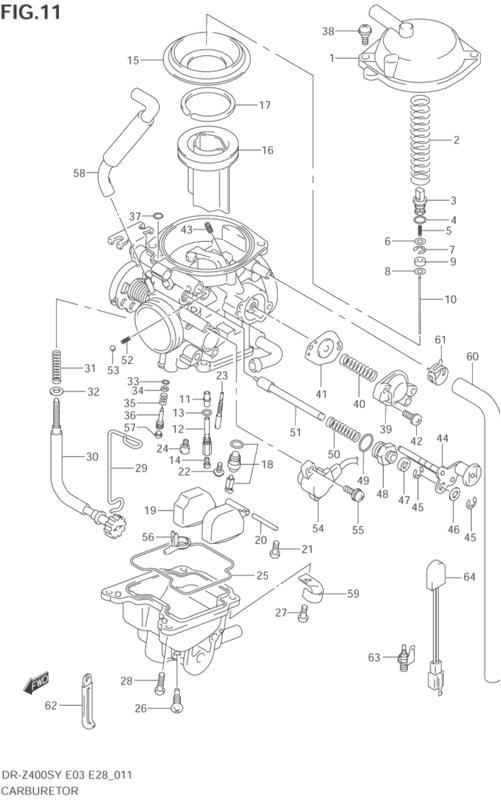 Carb cleaning and item missing ? DRZ400/E/S/SM ThumperTalk