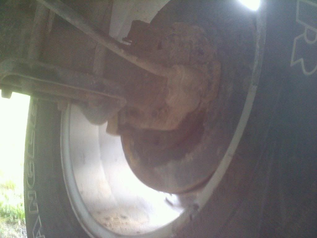 Is this a leaking axle seal? Nissan Titan Forum