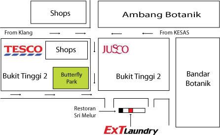 Map to shop