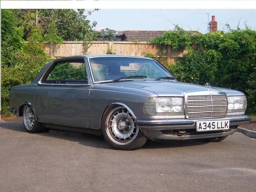 Here have a photoshopped pic of my old W123 230CE image 