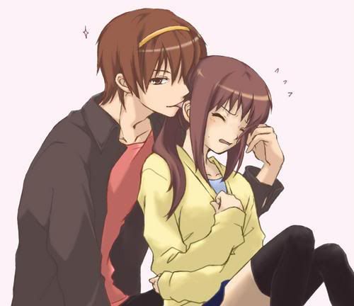 anime couples Pictures, Images and Photos