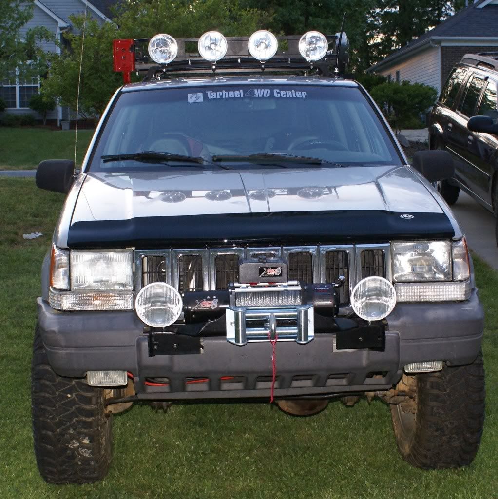 zj with roof rack and fog lights Jeep Enthusiast Forums