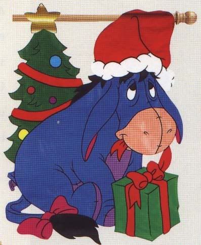 Eeyore says Merry Christmas. Pictures, Images and Photos Merry Christmas!