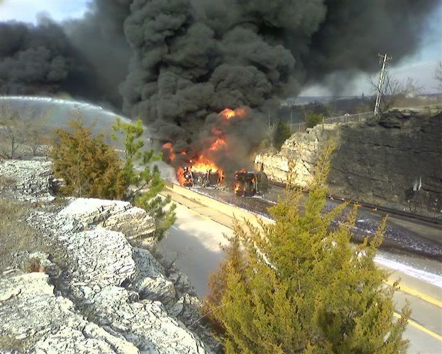 Exploding Tanker