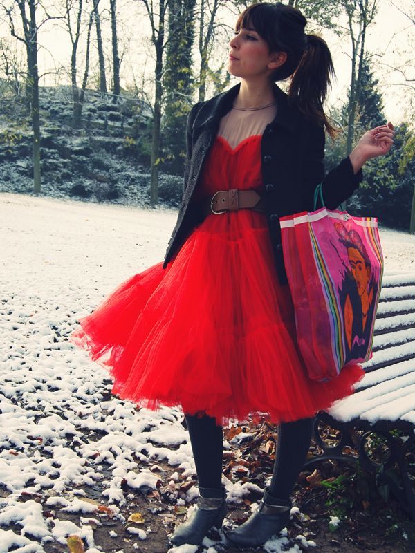 Lanvin red dress