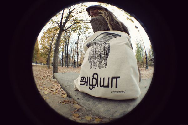 Tuileries robe Sessùn caramel automne Fisheye