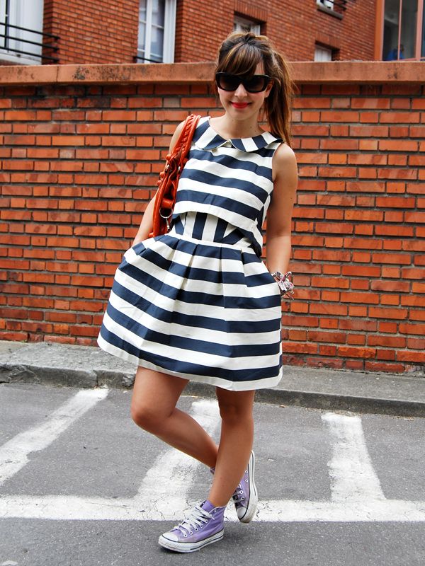 robe ASOS lunettes Prada Nocopynes