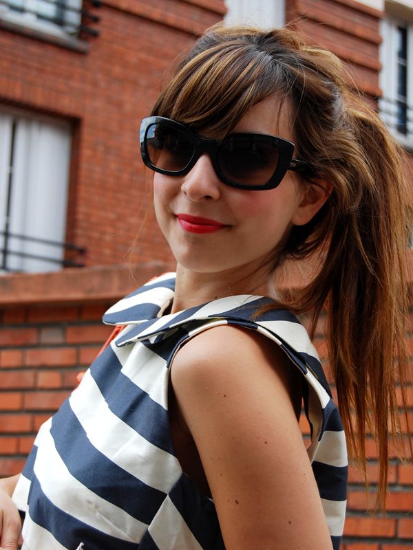 robe ASOS lunettes Prada Nocopynes
