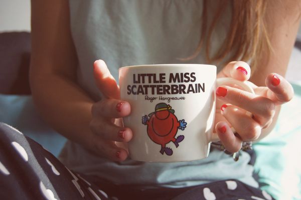 Little Miss Scatterbrain tea cup mug