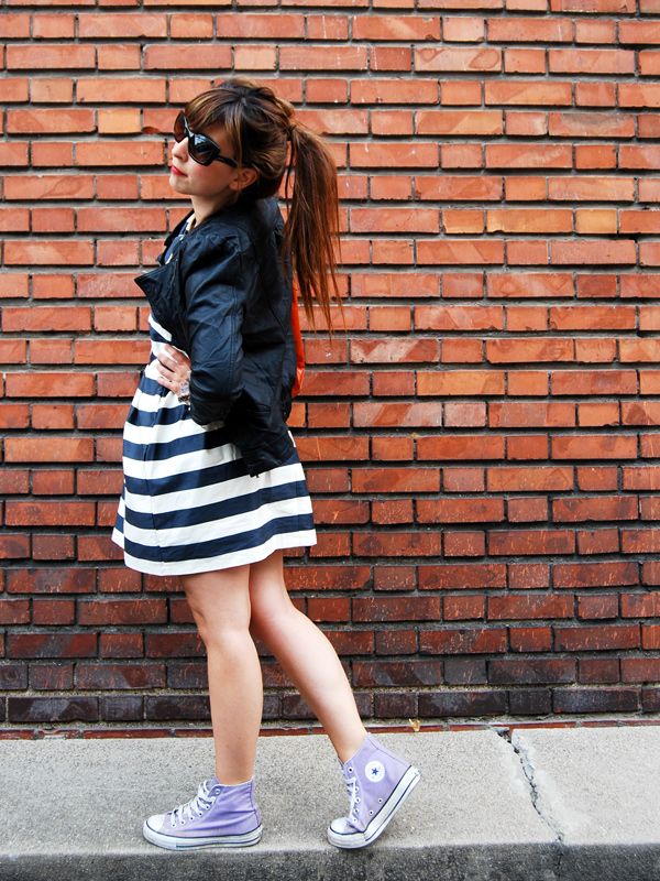 robe ASOS lunettes Prada Nocopynes