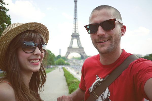 Us vintage dress La Tour Eiffel