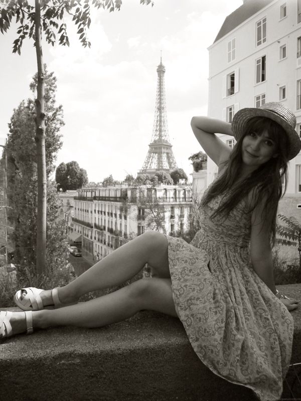 vintage dress La Tour Eiffel