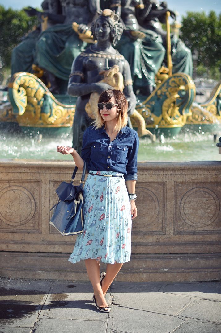 streetstyle Valentine Paris Concorde