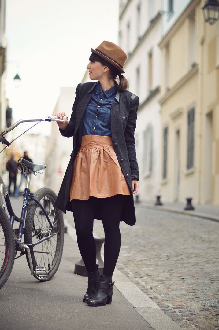 streetstyle La butte aux cailles bicycle Hello it's Valentine Schwinn cruiser Paris