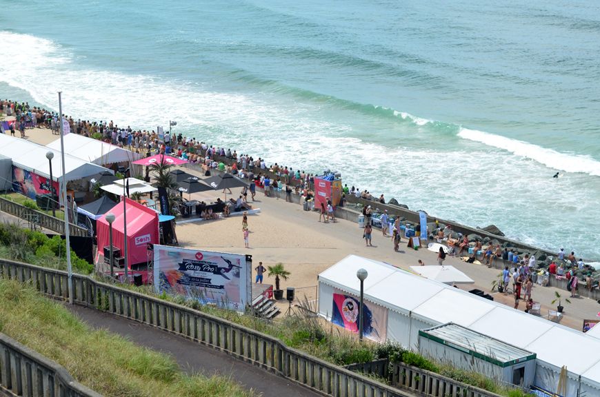 Roxy Pro à Biarritz Valentine Helloitsvalentine